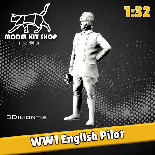Figurine ww1 pilote - ww1,