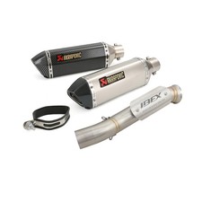 For CF-Moto Ibex 800 2022-2025 Exhaust Tips Mid Link Pipe 51mm Muffler Silencers