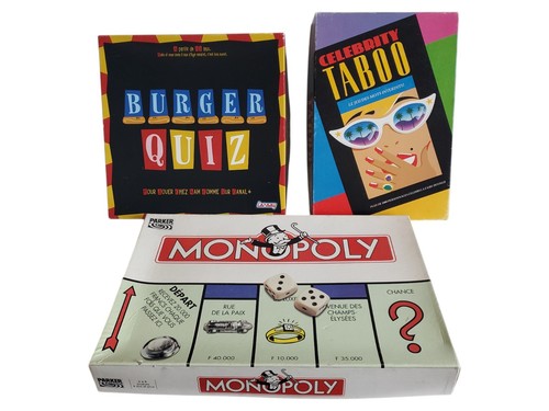 Lot jeux société cultes - société,
