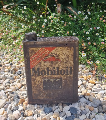 Ancien bidon huile auto moto - bidon,