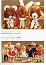 1963 ADVERTISING ADVERTISEMENT 115 MONOPRIX TOYS teddy chian rabbit bear