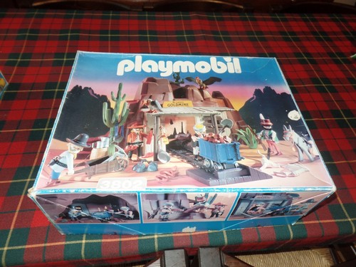 Playmobil ref 3802 goldmine - ,