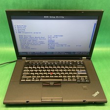 Lenovo ThinkPad T510 15" - Powers On - NO HARD DRIVE- Untested