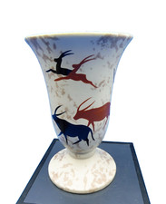 vase Desvres  Fourmaintraux  signé CHATEL  GUYON