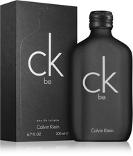 EAU DE TOILETTE MIXTE  " CALVIN KLEIN  CK BE" 200 ML NEUF SOUS BLISTER