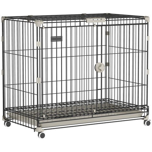 Cage pour chien noir - chien,