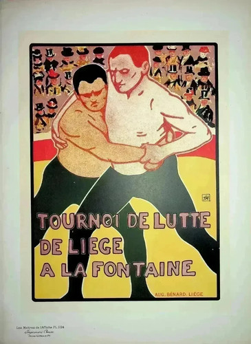 Rassenfosse les lutteurs - rassenfosse, :