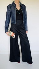 Pantalon taille haute patte