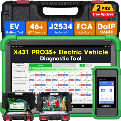Launch x431 pro3s valise - pro3s+, ev