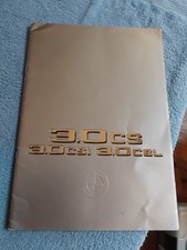 BMW 3.0 CS CSI CSL E9 Coupe UK Sales Brochure 1974 Batmobile Motorsport Town Kit