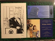 FRANCQ Largo Winch 1 Ex-libris