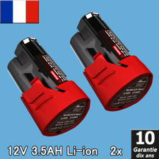 2x batteries 12V pour