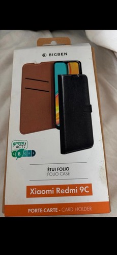 Bigben étui folio - noir, pour