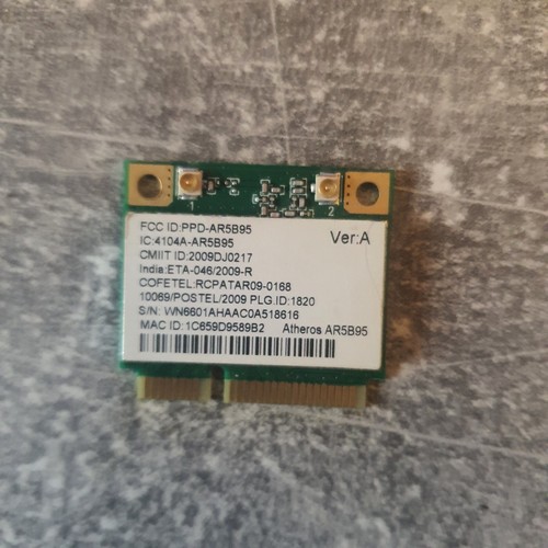 Carte wifi acer aspire - wifi, one
