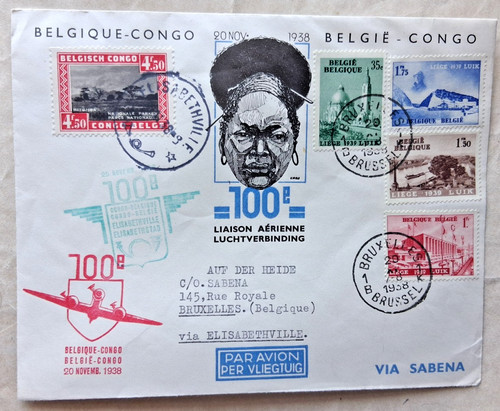 Belgium congo 1938 - belgium,