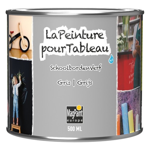 Peinture tableau gris ardoise - gris,