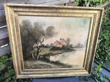 Tableau , peinture huile sur