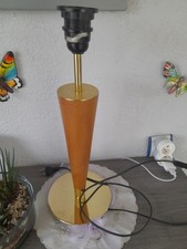 Pied De Lampe Vintage Bois Et