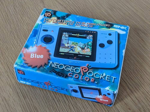 Neo geo pocket color - pocket, blue