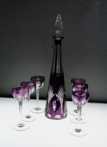 Service liqueur cristal - en,