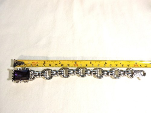 Otazu bracelet amethyst - bracelet, huge