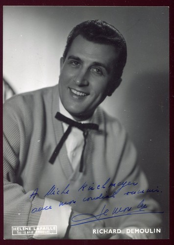 Photo autographe richard - autographe,