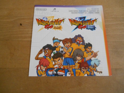 Notice pour jeu 3ds - jeu, inazuma