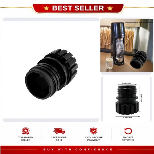 Adaptateur bouteille verre