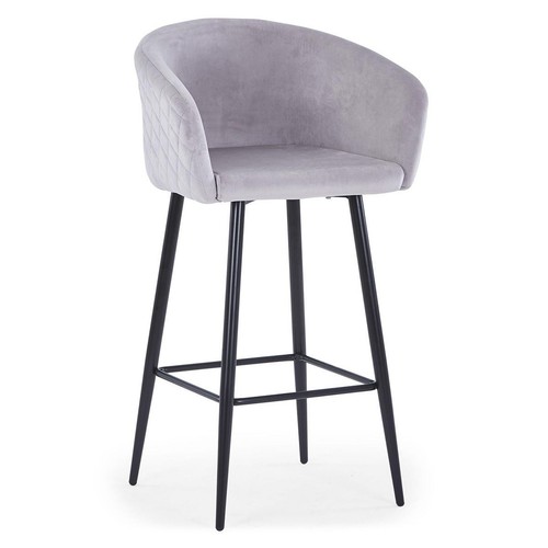 Chaise bar velours - de, en
