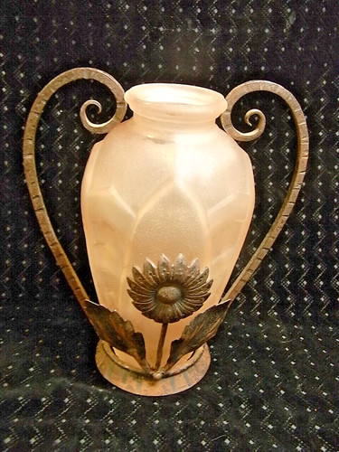 Vase art deco pate - vase,
