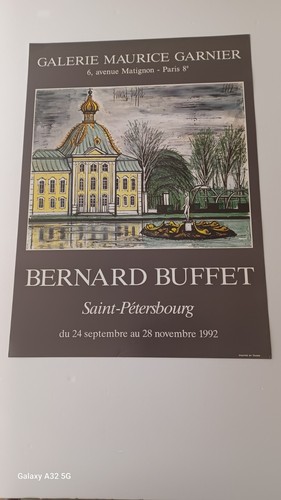 Affiche expo original bernard - expo,