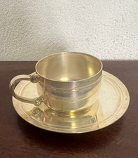 Tasse à café et soucoupe en