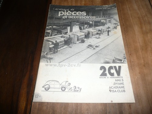 Tpv catalogue pieces - catalogue,