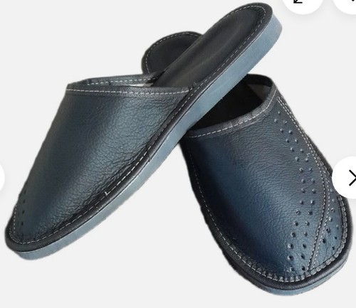 Pantoufles légères cuir - légères,
