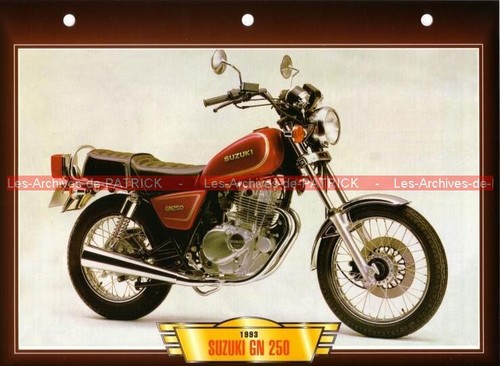 Suzuki 250 gn250 1993 - gn,