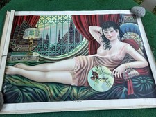 Ancienne Affiche d’art Femme
