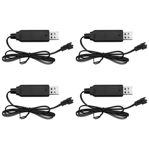 4pcs chargeur batterie rc - chargeur,