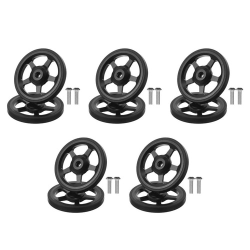 Black aluminum alloy folding - black,