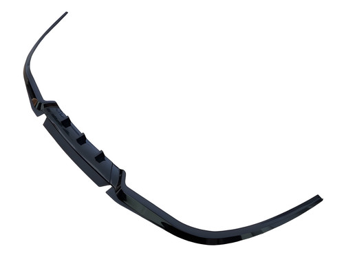 Lèvre front spoiler noire - spoiler,