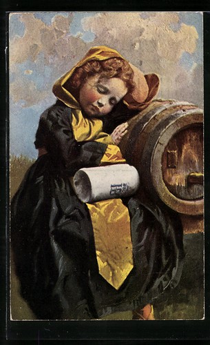 Carte postale artiste munich - postale, d'artiste