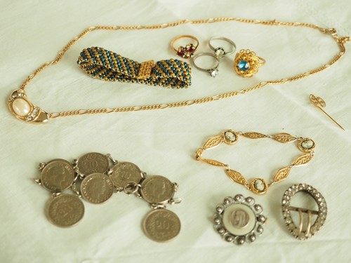 Lot bijoux anciens - lot, 11