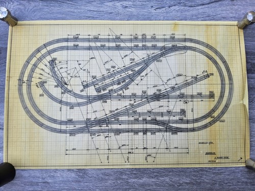 Marklin calque plan original - plan,
