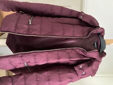 Doudoune femme Caroll, duvet plume, mauve, 38, très bon état.