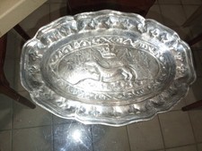 Plateau Metal Argenté Valenti