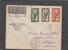 French Colonies, Indochine, Lupo R. Letter, Chaudoc to Alger 1933,