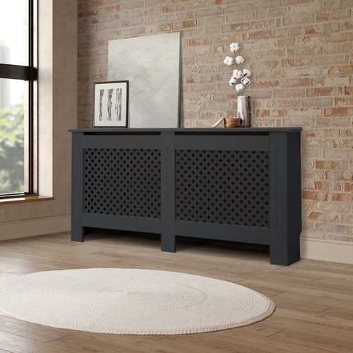 Cache radiateur anthracite - cache-radiateur,