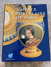 Ancien Coffret Livre Faïence