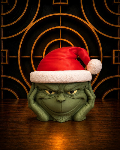 Figurine rangement grinch - figurine,