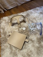 Tripp Trapp Baby Set from Stokke, Tan , Complete With Security Belts