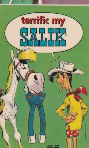Autocollant lucky luke - autocollant,